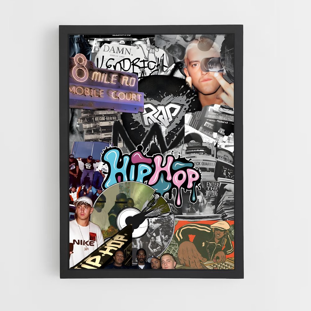 Poster Hip Hop World – affiche Danse (vue 2)